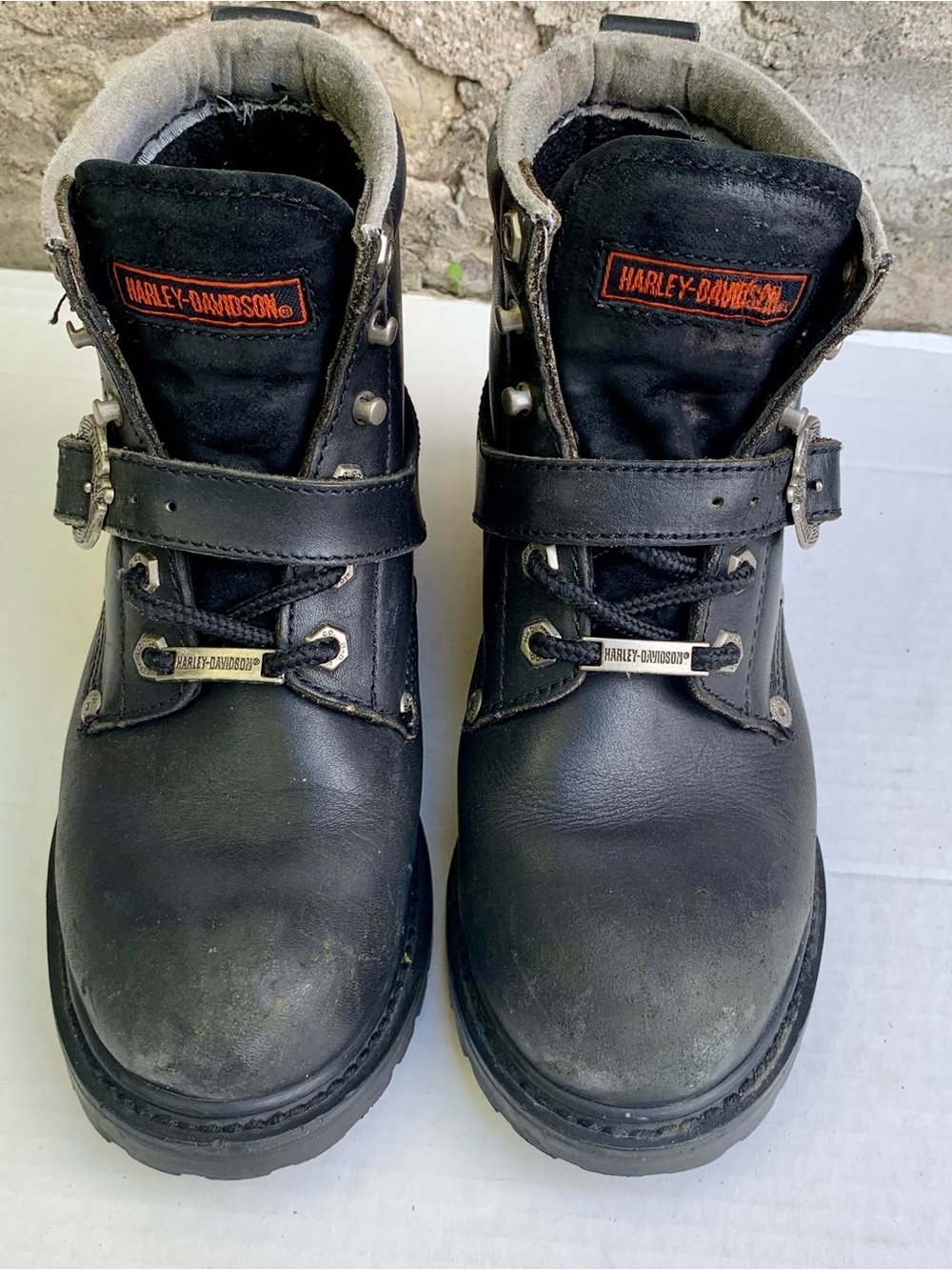 Harley-Davidson Faded Glory Women’s Leather Boots. Size 7
